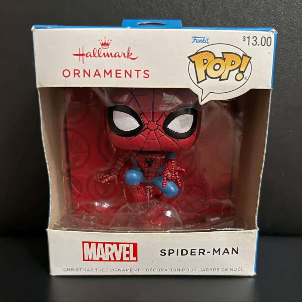˖˚ Hallmark Spider-Man Funko Pop Ornament